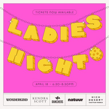 Ladies Pickleball Night