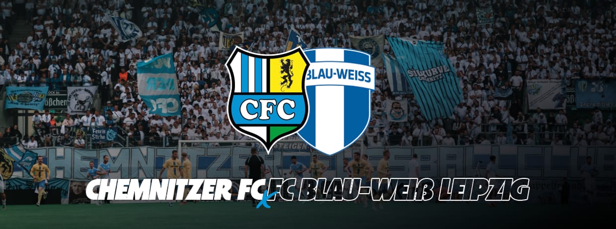 Chemnitzer FC vs. FC Blau-Weiß Leipzig