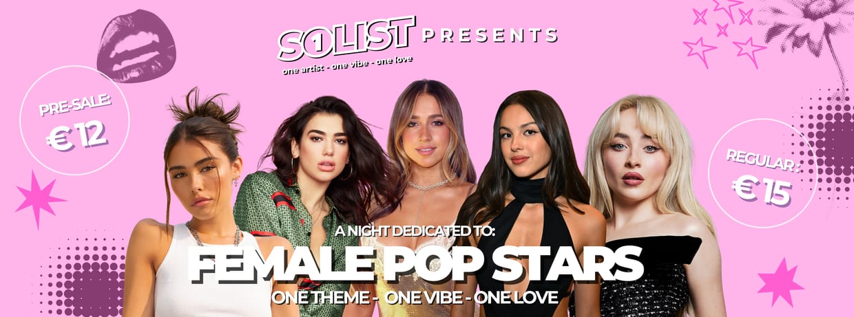 Solist Events Presents: Female Pop Stars