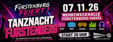 FÜRSTENBERG FEIERT! - TANZNACHT FÜRSTENBERG