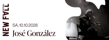 10.10. | José Gonzáles x New Fall Festival 2026