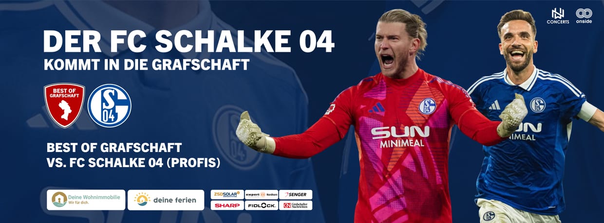 Der FC Schalke 04 kommt in die Grafschaft