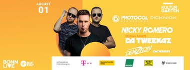 Protocol Picknick w/ Nicky Romero & Da Tweekaz and more  | BonnLive Kulturgarten