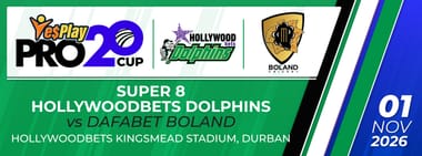 Super 8: Hollywoodbets Dolphins vs Dafabet Boland