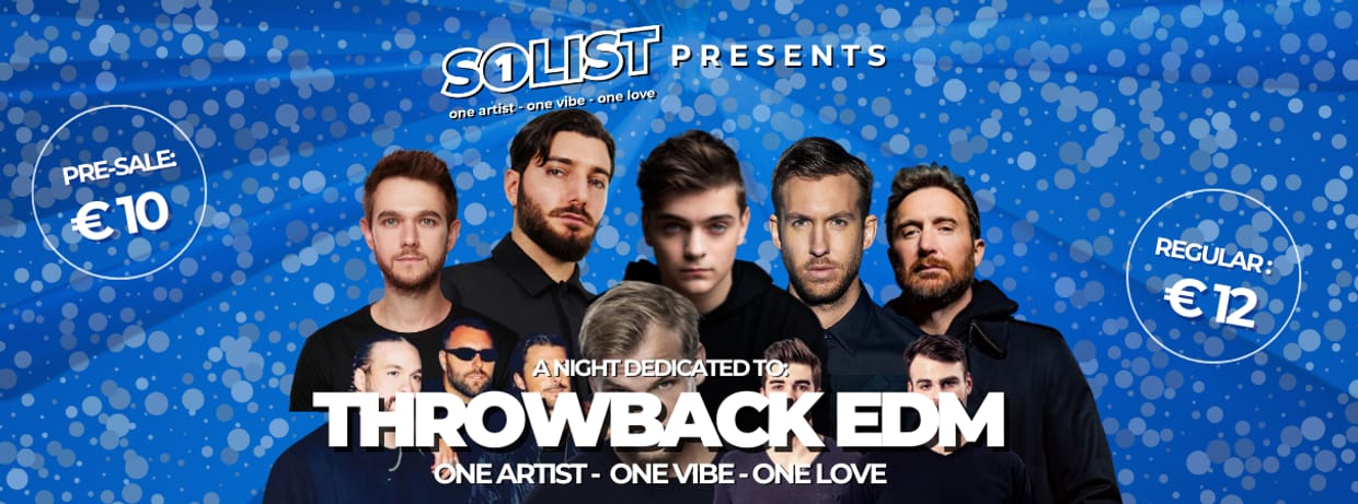 Solist Events Presents: Throwback EDM (Rotterdam)