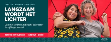 Theatervoorstelling "Langzaam wordt het lichter" - het vierde en definitieve Indië-stuk