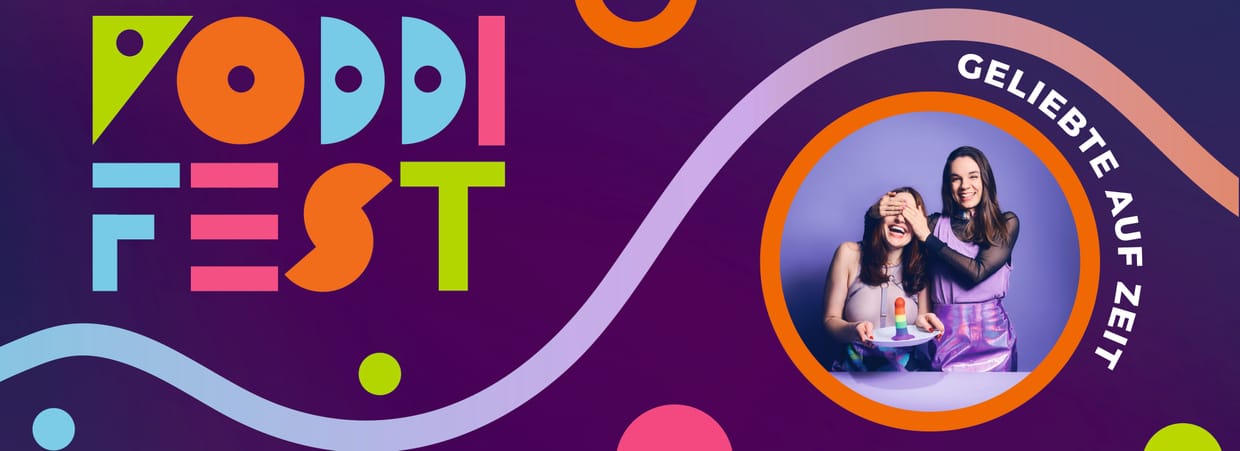 Geliebte auf Zeit live beim Poddifest Köln