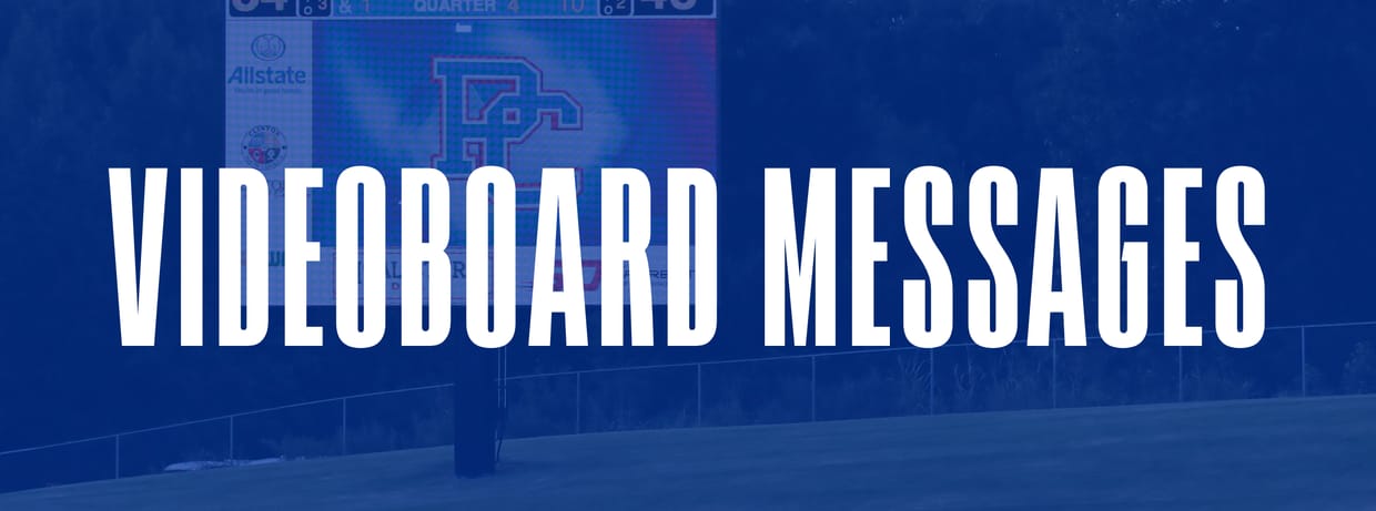 Video Board Messages