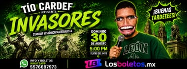 Tío CARDEF presenta Invasores en León