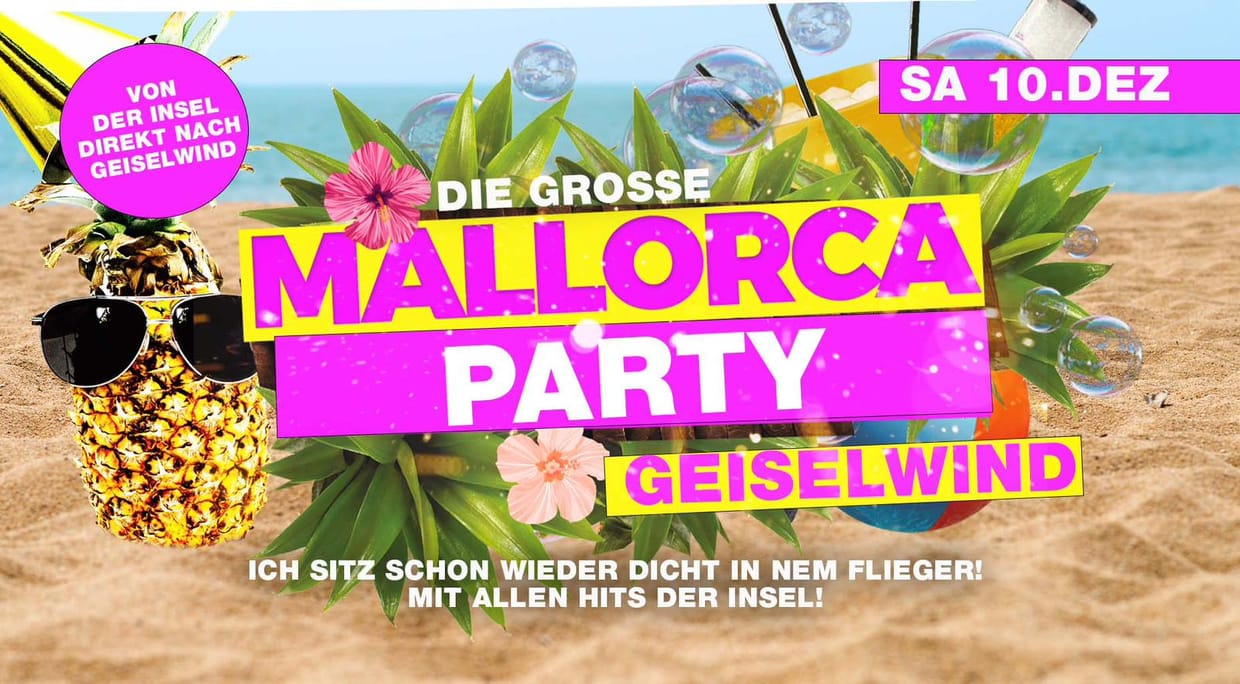 Mallorca Party • 10.12.2022 Geiselwind