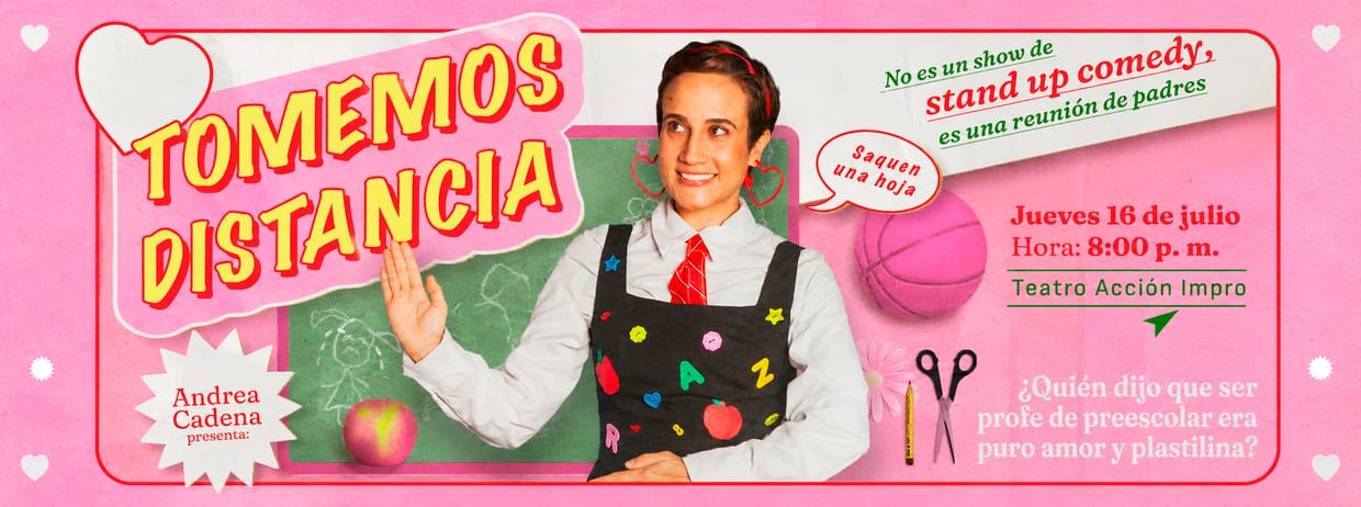 Andrea Cadena: Tomemos Distancia
