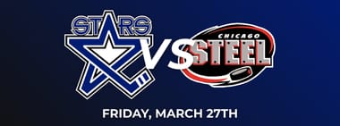 Stars vs. Chicago Steel