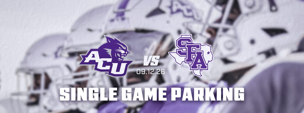 ACU Football Parking vs SFA