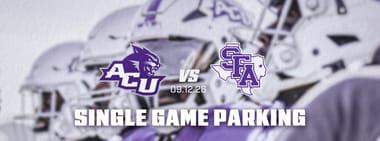 ACU Football Parking vs SFA