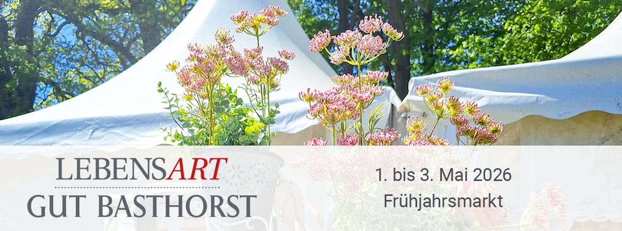 LebensArt Frühjahrsmarkt - Gut Basthorst
