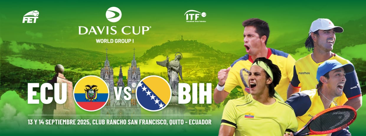 COPA DAVIS POR EL GRUPO MUNDIAL 1, ECUADOR vs BOSNIA HERZEGOVINA DÍA 1