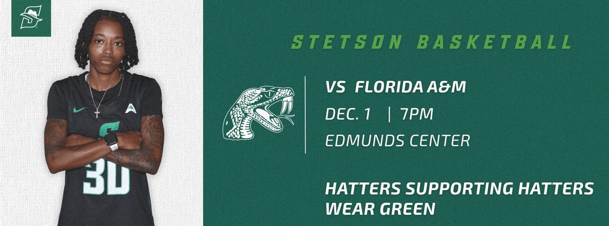 Stetson Women's Basketball vs Florida A&M