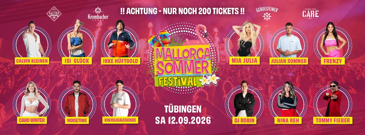 Mallorca Sommer Festival Tübingen 2026