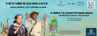 FRANJA INFANTIL EL DIABLO Y EL ESPANTO MARÍA ANGULA