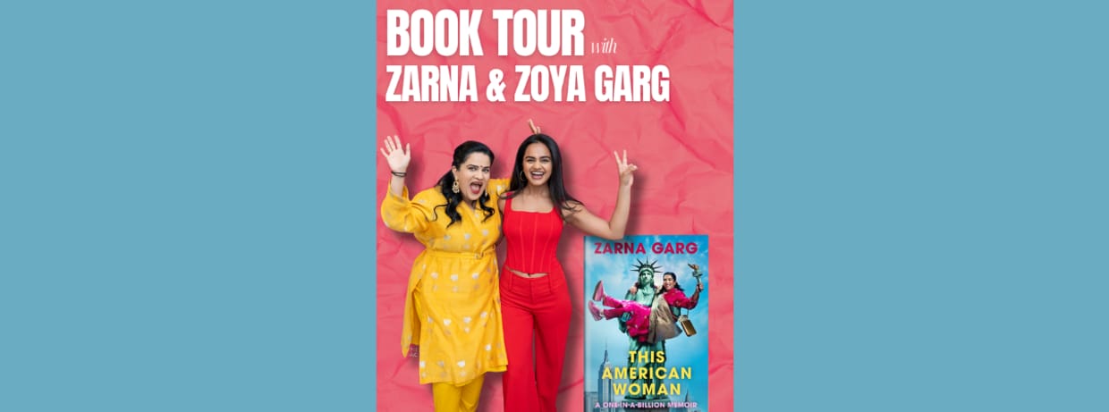 Zarna Garg Book Tour