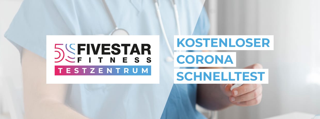 Kostenloser Bürgertest (Mo, 17.05.2021) | Fivestar Fitness Testzentrum Essen Berghausen