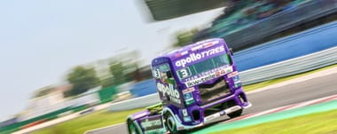 Renntaxi im Renntruck beim Truck-Grand-Prix 2024