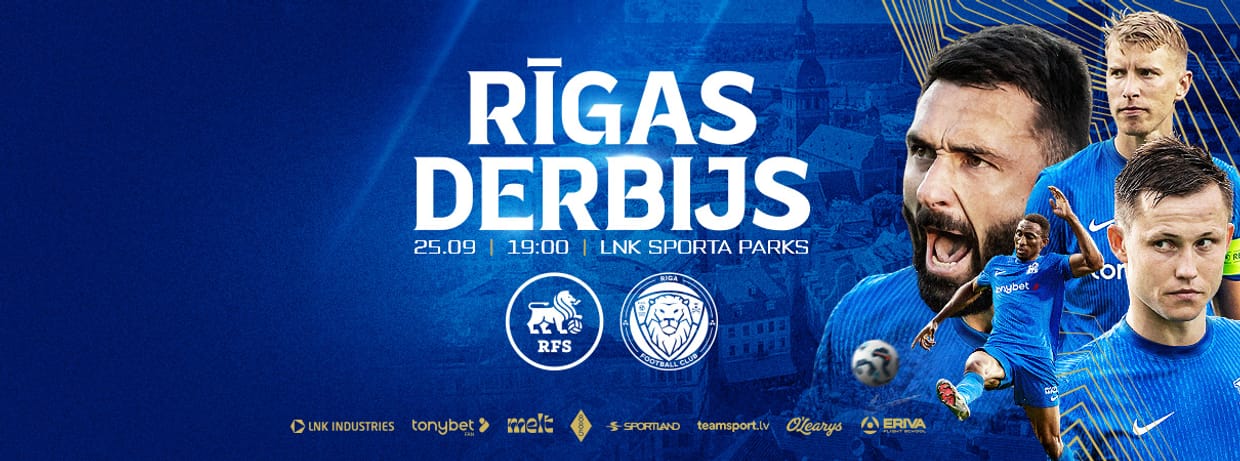 Tonybet Virslīga: RFS - Riga FC