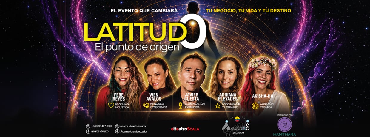 LATITUD 0: EL PUNTO DEL ORIGEN VIERNES 3 DE JULIO 11:30