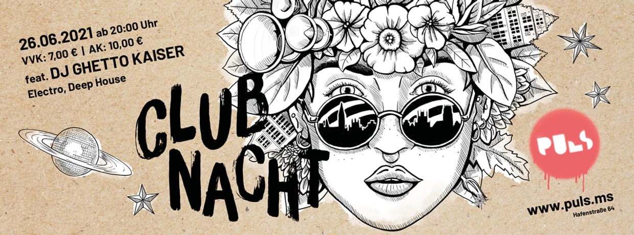 CLUBNACHT | 26.06.2021 | PULS Münster
