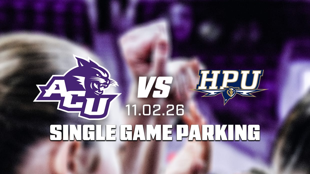 ACU WBB vs Howard Payne Single Game Parking