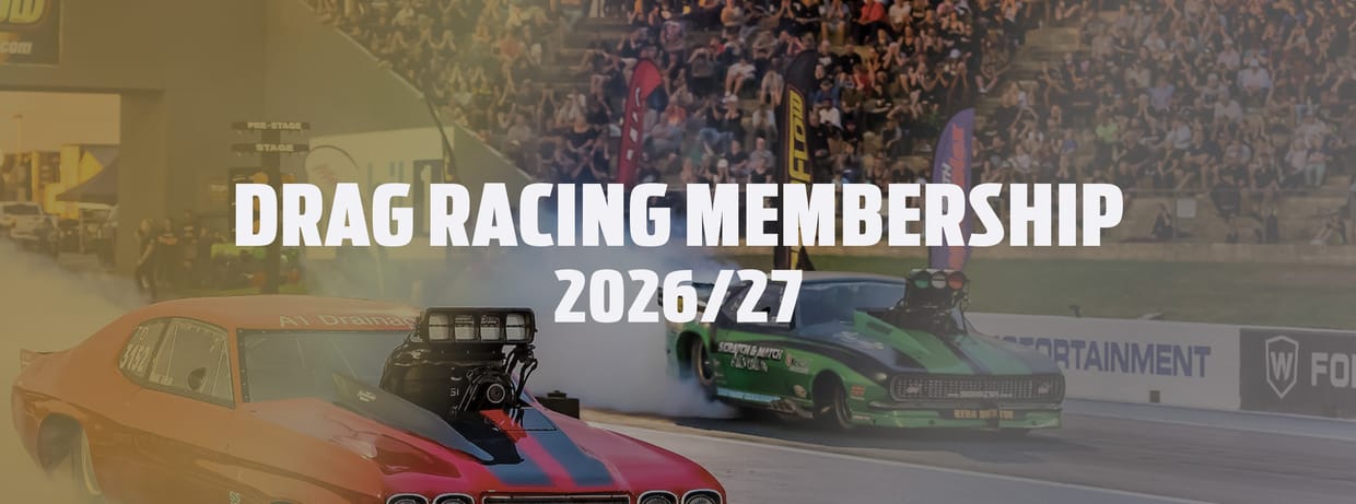 Drag Racing Membership 2026/27