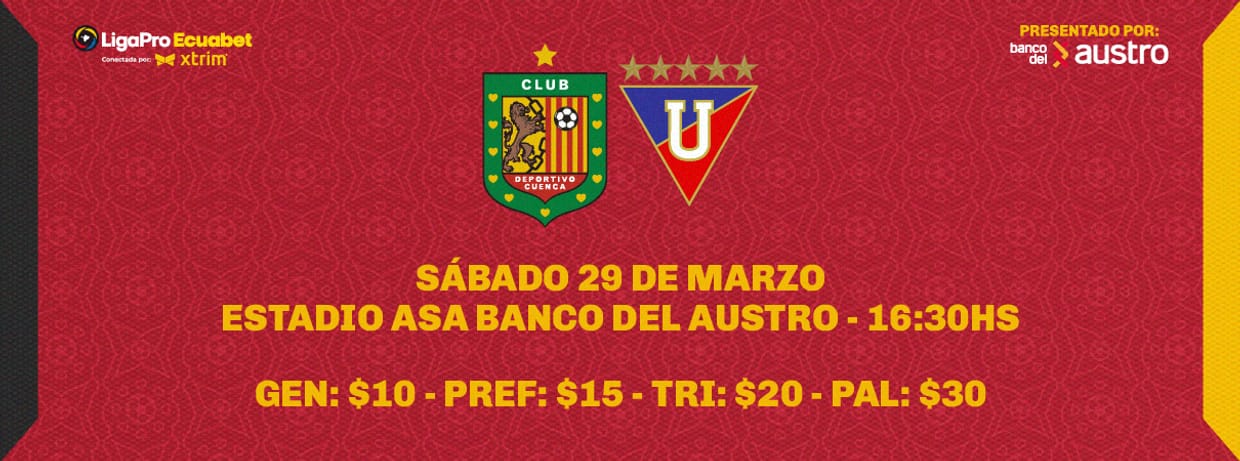 HINCHADA LOCAL-DEPORTIVO CUENCA vs LIGA DE QUITO