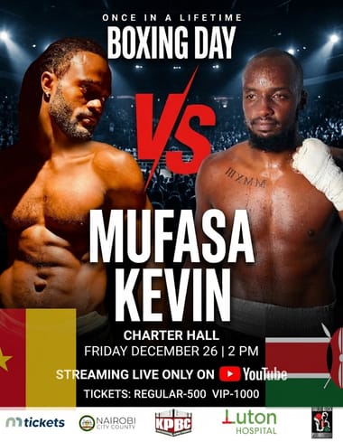 MUFASA(KENYA) VS KEVIN(CAMEROON)