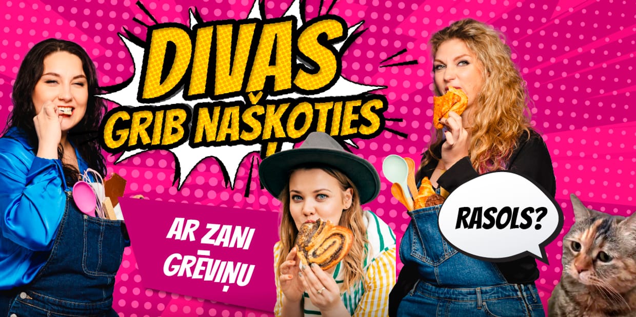 DIVAS GRIB NAŠĶOTIES AR ZANI GRĒVIŅU
