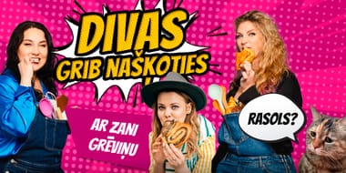 DIVAS GRIB NAŠĶOTIES AR ZANI GRĒVIŅU