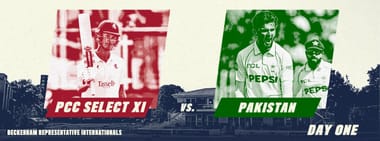 PCC Select XI vs. Pakistan: Day 1/4