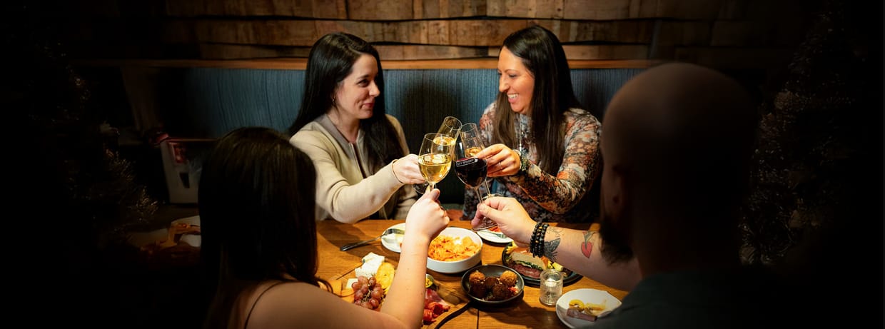 New Year’s Eve Prix Fixe Dinner: 5 PM - 7 PM Seating