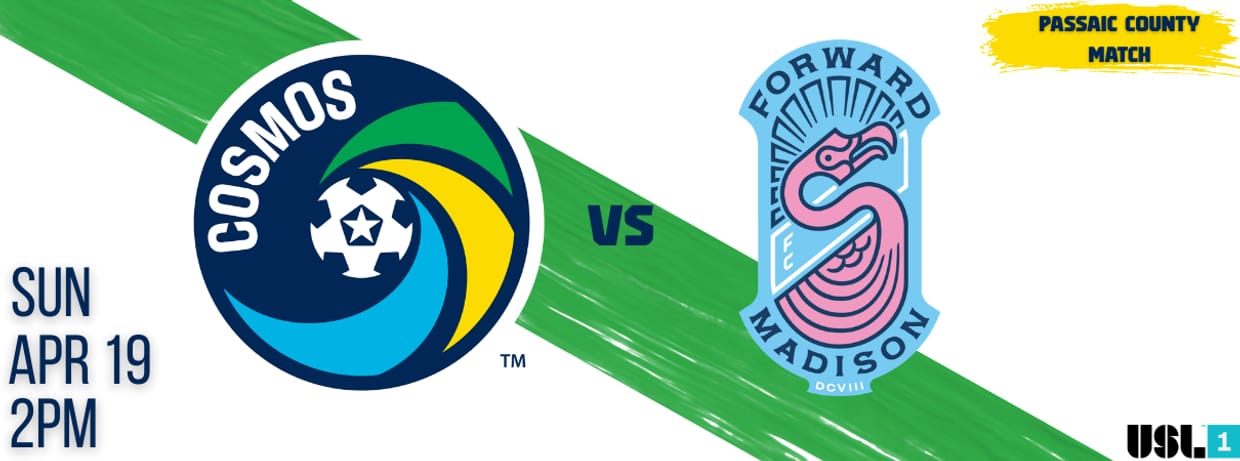 Cosmos vs. Forward Madison FC