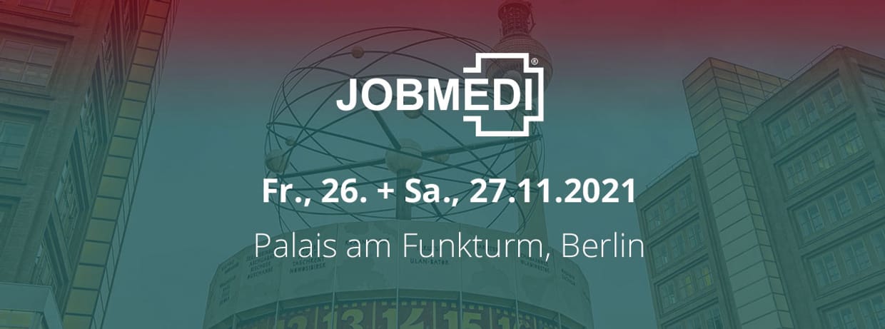 JOBMEDI Berlin 2021 - 26. & 27.11.21 