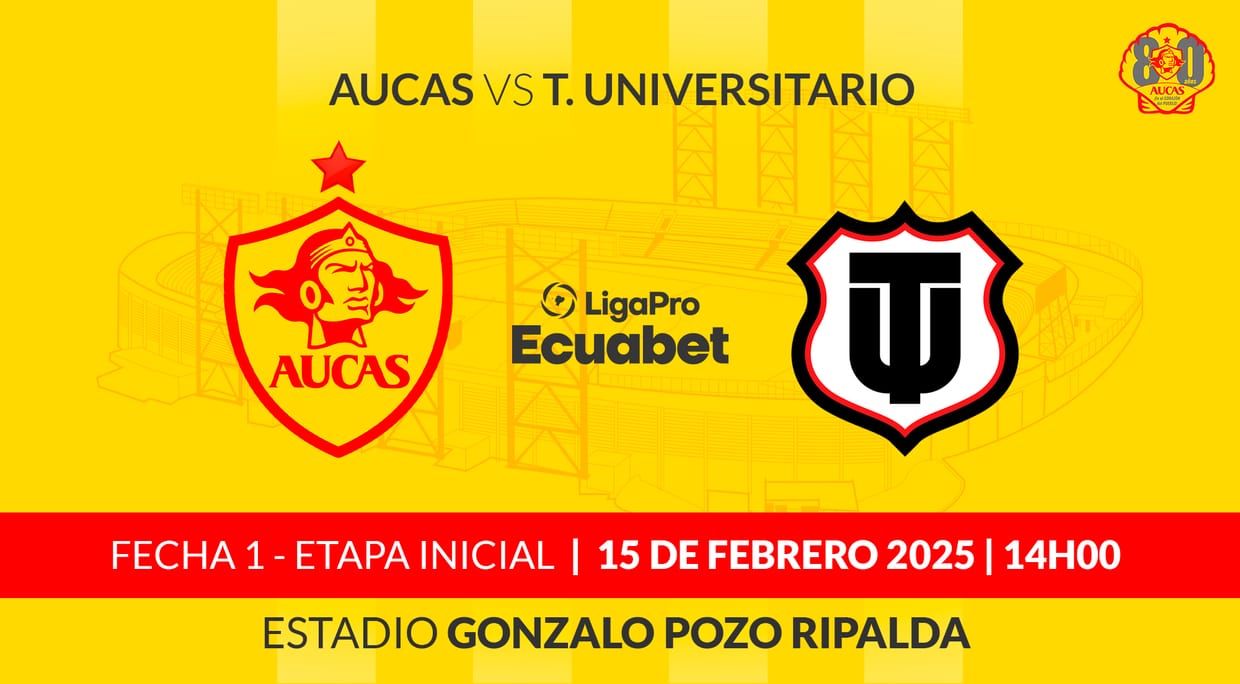SD AUCAS VS TÉCNICO UNIVERSITARIO-HINCHADA VISITANTE 2025