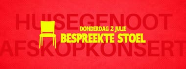 Donderdag Bespreekte Stoel - Huisgenoot Afskopkonsert
