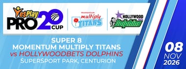 Super 8: Momentum Multiply Titans vs Hollywoodbets Dolphins