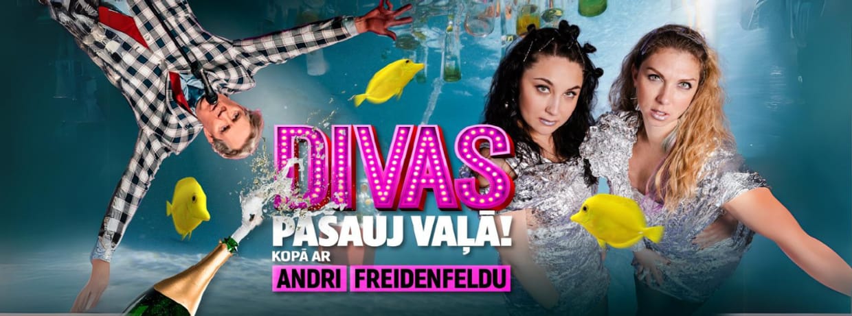 DIVAS PAŠAUJ VAĻĀ AR ANDRI FREIDENFELDU