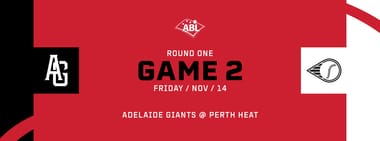 ROUND 1 | Game 2 vs. Adelaide Giants (Country Night)