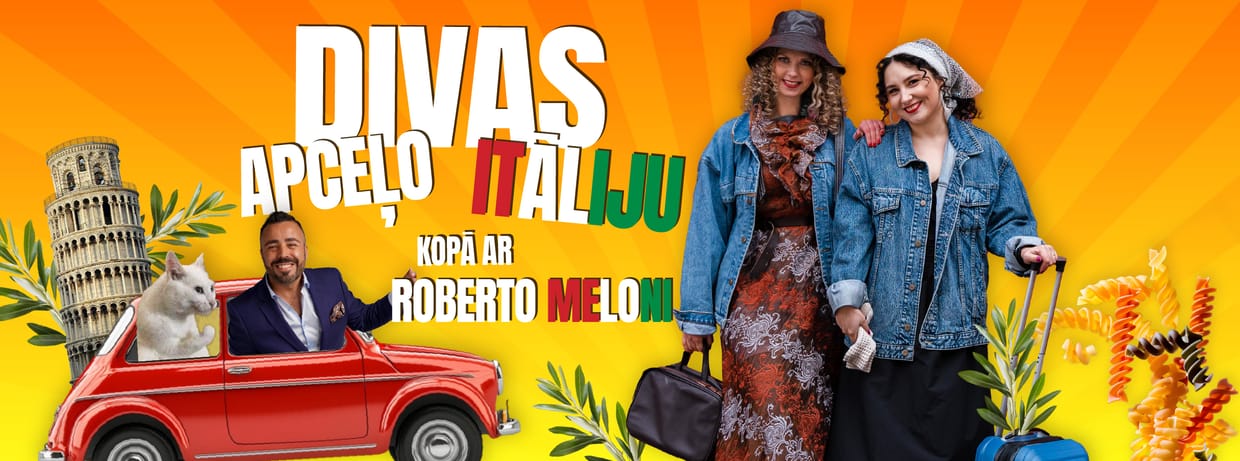 DIVAS APCEĻO ITĀLIJU kopā ar Roberto Meloni