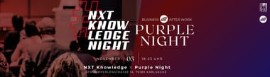 Purple Night & NXT KNOWLEDGE - Business After Work