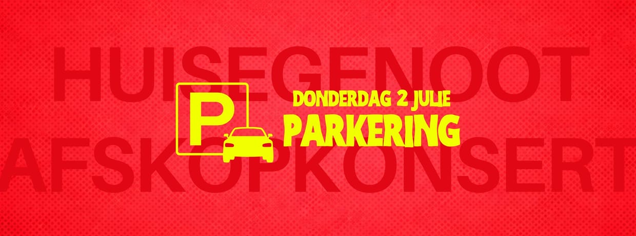 Donderdag Parkeerkaartjie - Blok C