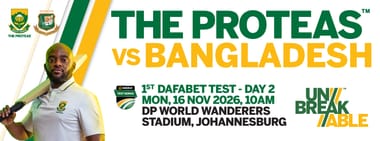 South Africa vs Bangladesh - Day 2