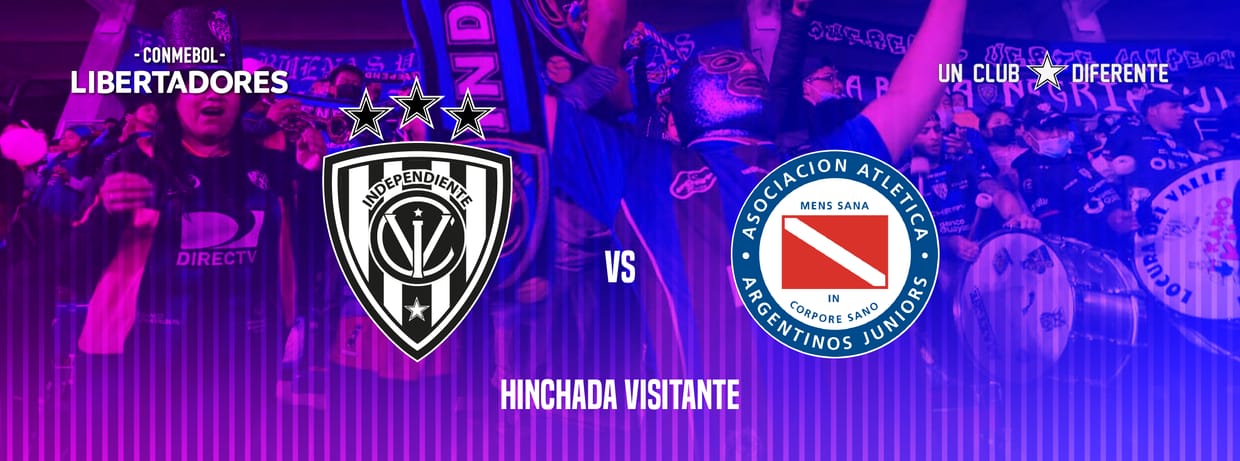 HINCHADA ARGENTINOS JRS (INDEPENDIENTE DEL VALLE vs ARGENTINOS JUNIORS)