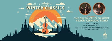 Galvin Cello Quartet in Wasilla